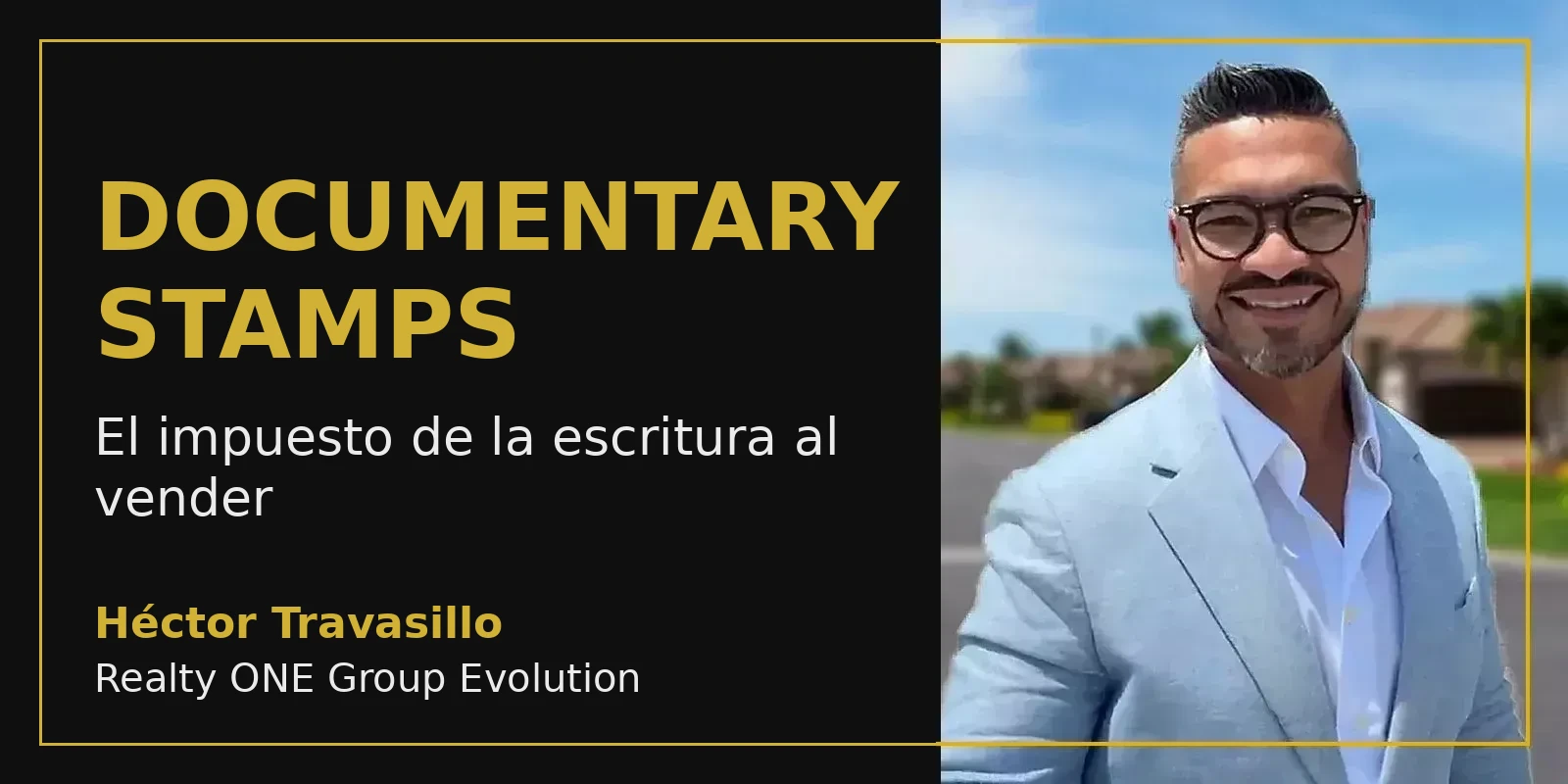 Documentary stamps con Héctor Travasillo