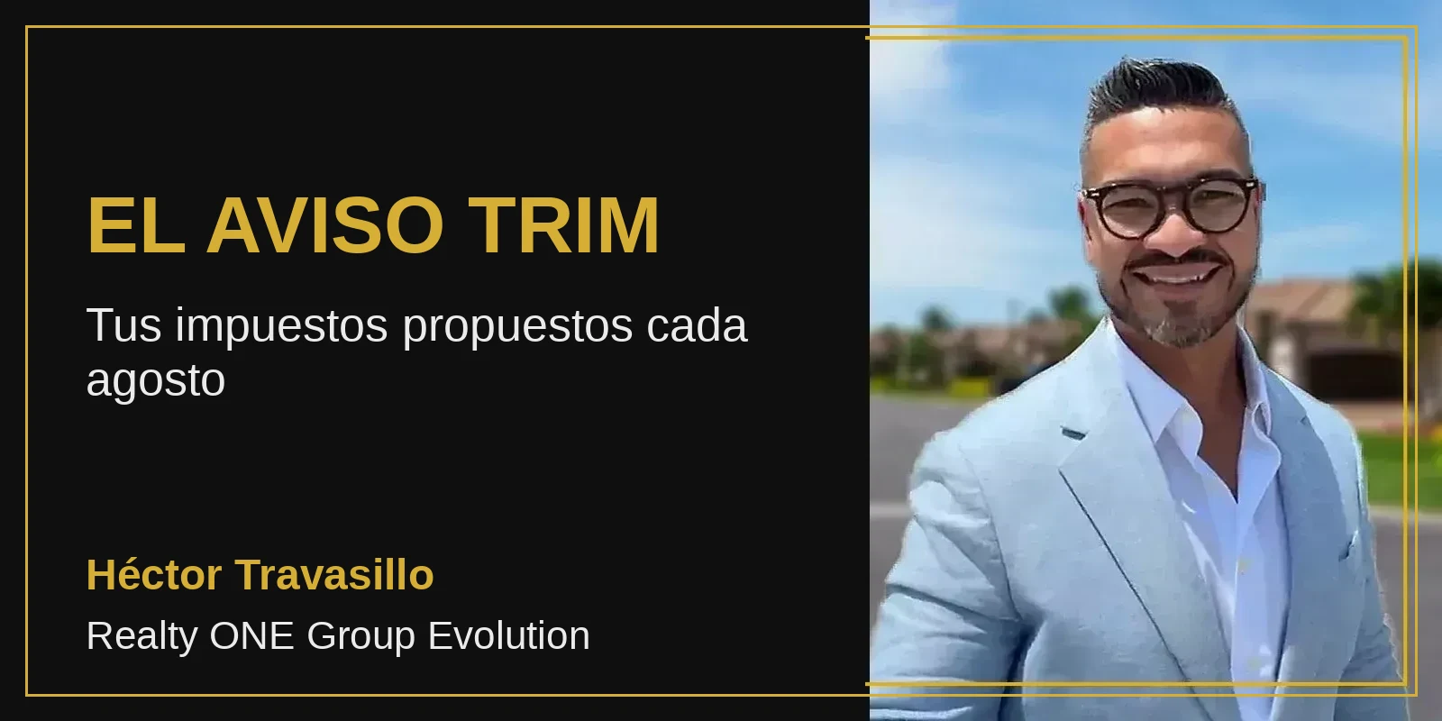 EL AVISO TRIM - Héctor Travasillo