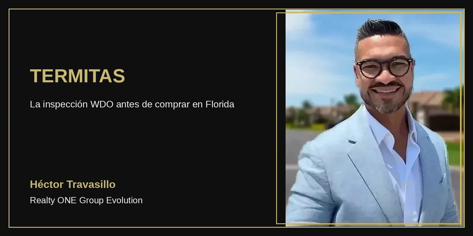 Termitas en Florida: la inspección WDO que conviene pedir antes de comprar