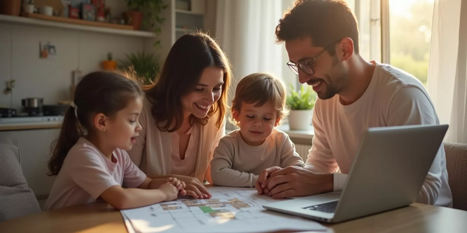 Cómo Involucrar a la Familia en la Compra de Casa
